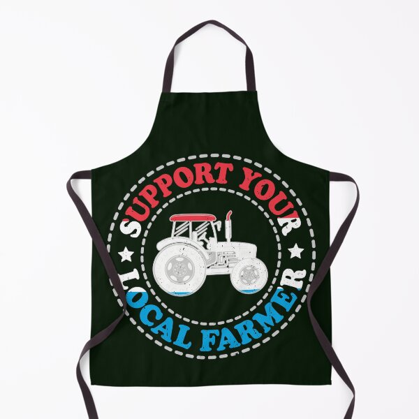 Item preview, Support Your Local Farmer, LU, Luxembourg, Tractor designed and sold by Cerulean-Shop.