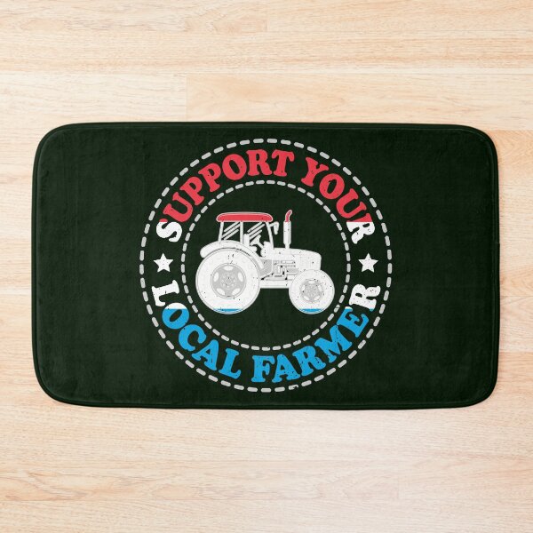 Item preview, Support Your Local Farmer, LU, Luxembourg, Tractor designed and sold by Cerulean-Shop.