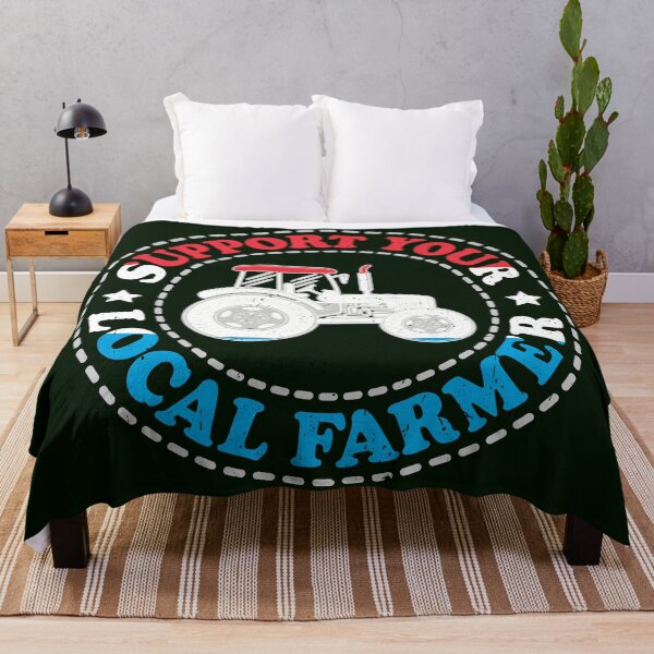 Item preview, Support Your Local Farmer, LU, Luxembourg, Tractor designed and sold by Cerulean-Shop.
