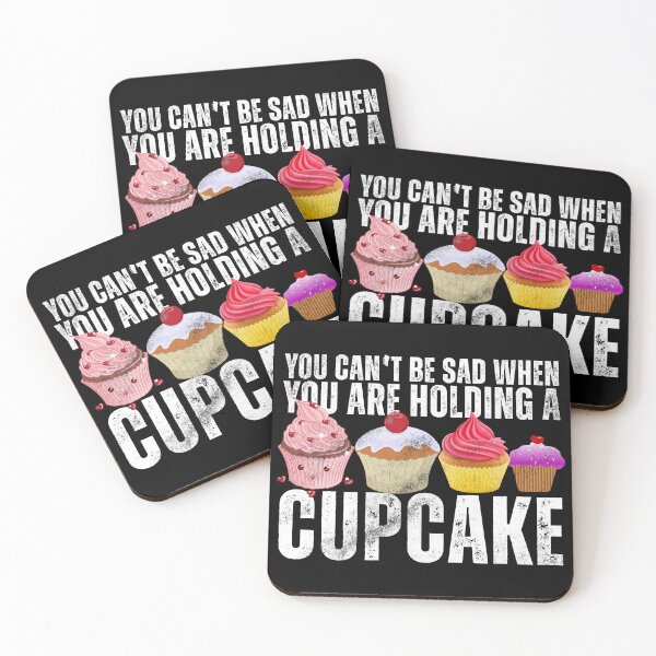 Item preview, You can't be sad when you are holding a Cupcake designed and sold by HorizonDesignz.