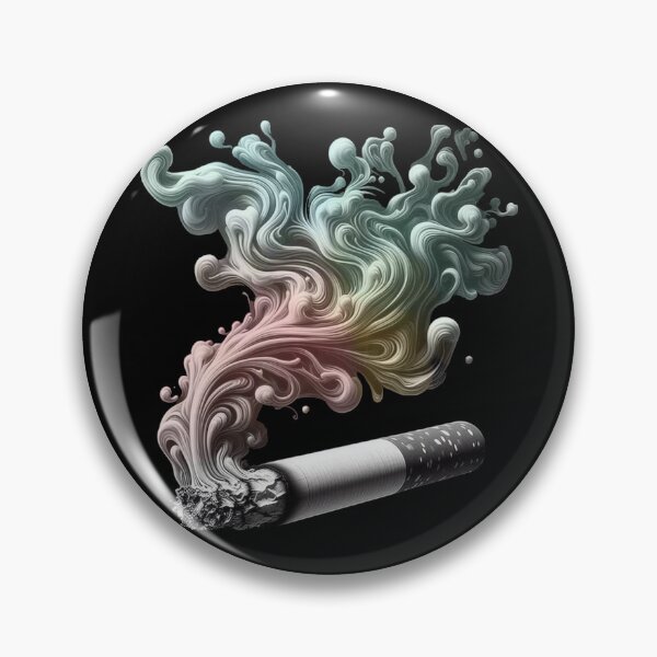 Item preview, cigarette surreal smoking aesthetic vintage smoke colorful cigarettes designed and sold by MaciejPetelski.