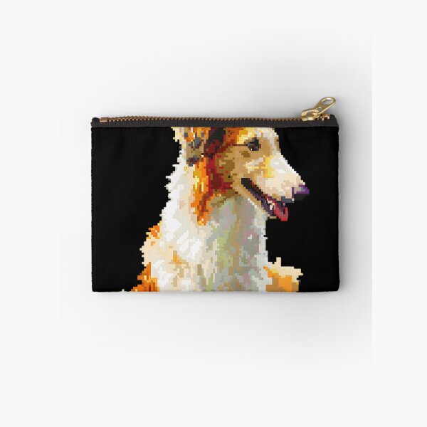 Aperçu de l'œuvre Pixel Borzoi créée et vendue par CUTEDOGGIEZ.