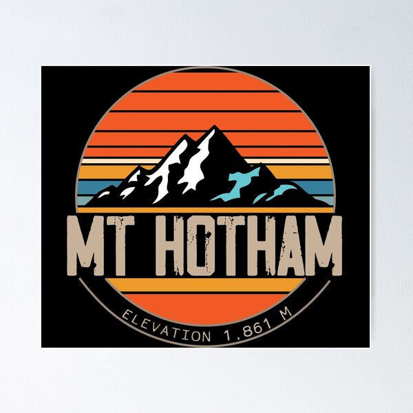 Item preview, Mt Hotham Vintage Vistas: Retro Mountain vibes designed and sold by rillak.