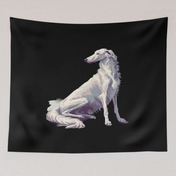 Item preview, 16-bit Borzoi designed and sold by CUTEDOGGIEZ.