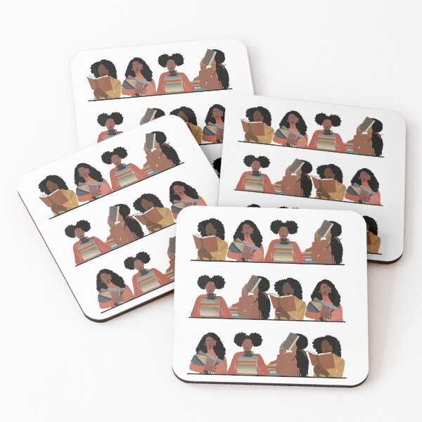 Item preview, pretty black and educated women read designed and sold by luxidea.