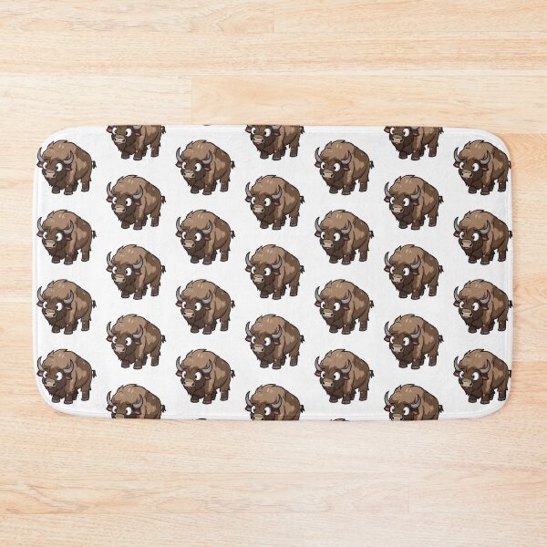 Item preview, American Bison Kawaii US Animal Inspired Art and Stickers designed and sold by CDC40.