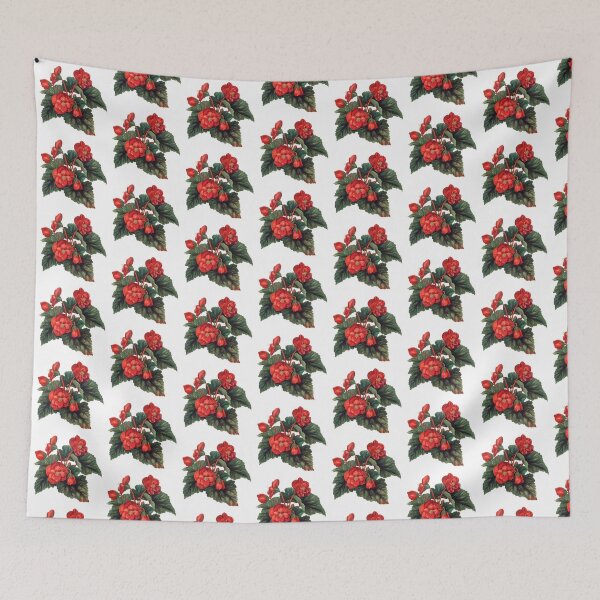 Item preview, Houseplant Red Begonia Care designed and sold by Artcurrents.