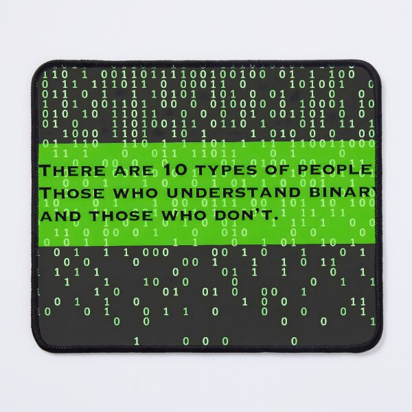Item preview, Funny binary quote designed and sold by Aroeldesigns.