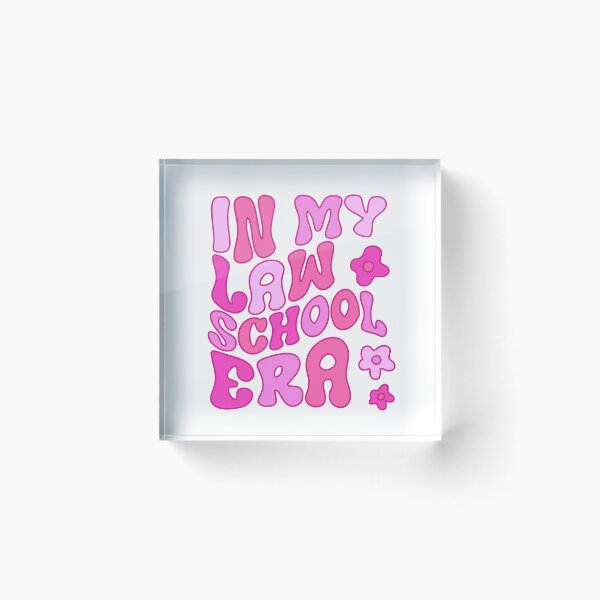 Item preview, LAW SCHOOL : in my law school era sticker designed and sold by Therandomreader.