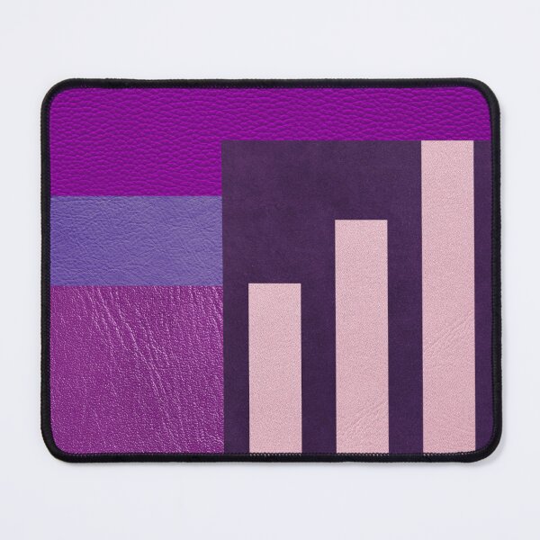 Item preview, ART leather collage in purple designed and sold by NinaFlorence.