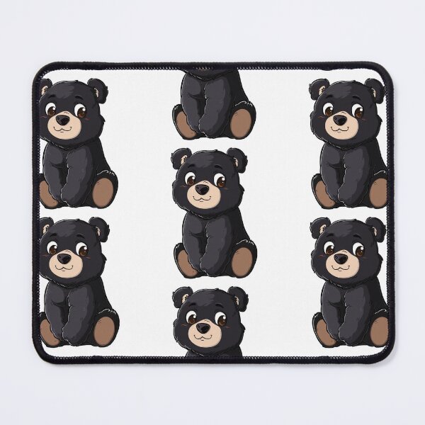 Item preview, American Black Bear Kawaii US Animal Inspired Art and Stickers designed and sold by CDC40.