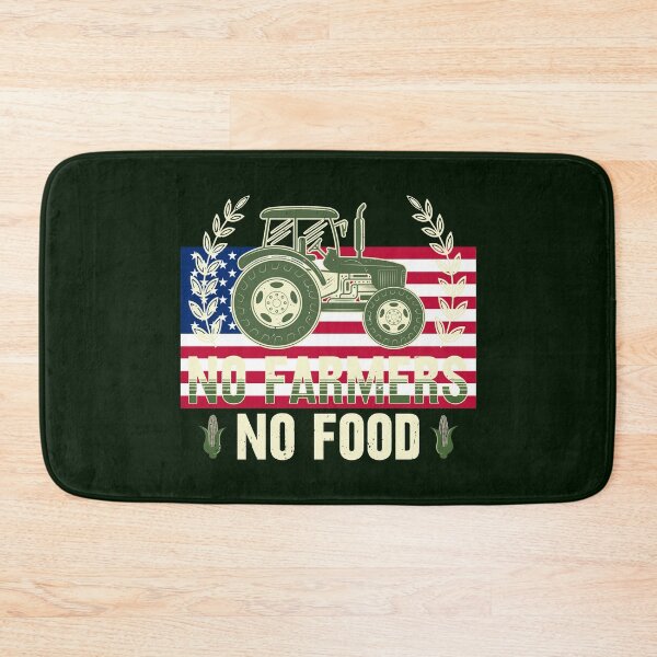 Item preview, No Farmers No Food, Corn, Grain, Tractor, USA, America designed and sold by Cerulean-Shop.
