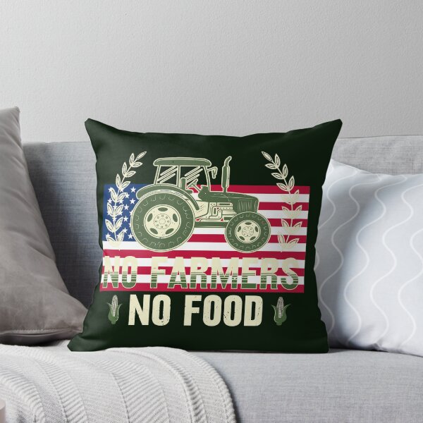 Item preview, No Farmers No Food, Corn, Grain, Tractor, USA, America designed and sold by Cerulean-Shop.
