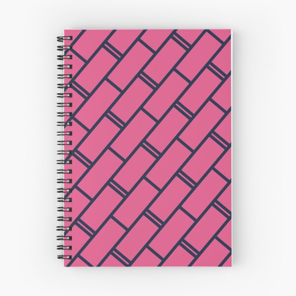 Item preview, Pink & Black Brick Wall Repeating Continuous Limitless Seams designed and sold by Alchemy-A-La-G.