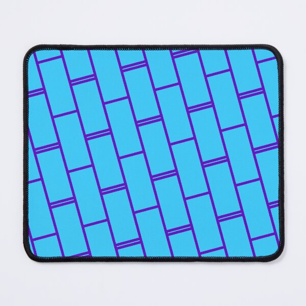 Item preview, Blue & Purple Brick Wall Repeating Continuous Limitless Seams designed and sold by Alchemy-A-La-G.
