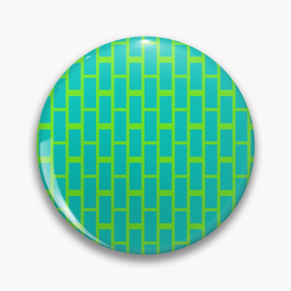 Item preview, Teal & Black Brick Wall Repeating Continuous Limitless Seams designed and sold by Alchemy-A-La-G.