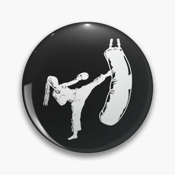 Item preview, Kickbox Female Martial Artist  designed and sold by Rosaliartbook.