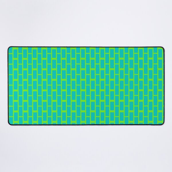 Item preview, Teal & Black Brick Wall Repeating Continuous Limitless Seams designed and sold by Alchemy-A-La-G.
