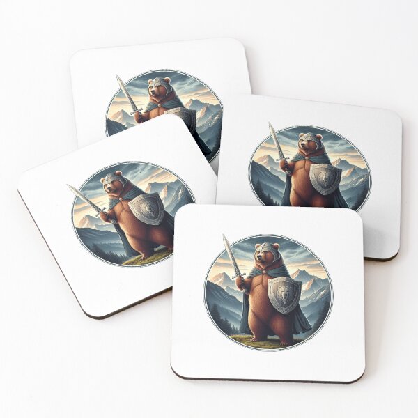 Item preview,  MEDIEVAL BEAR - WHITE designed and sold by Marlon Oseguera.