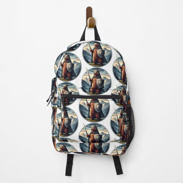 Item preview, MEDIEVAL BEAR - WHITE designed and sold by Marlon Oseguera.