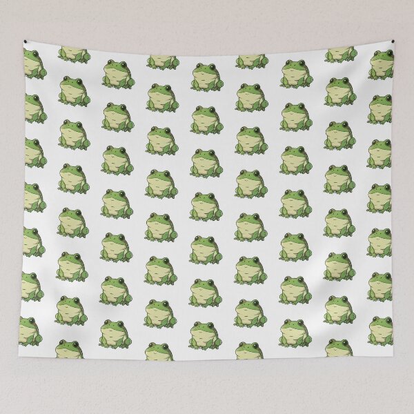 Item preview, American Bullfrog Kawaii US Animal Inspired Art and Stickers designed and sold by CDC40.