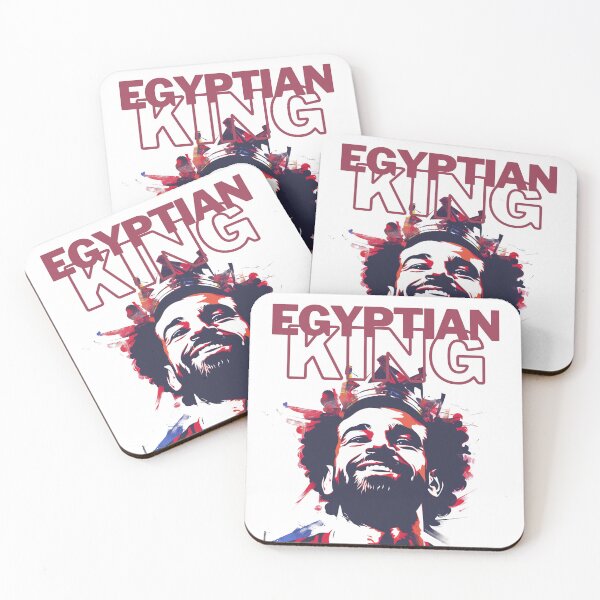 Item preview, Mo Salah - Egyptian King slogan print designed and sold by Kr3uzberg.