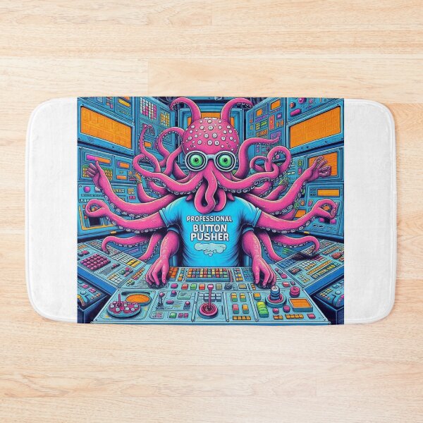 Item preview, Professional Button Pusher Funny Sarcastic designed and sold by SagittarArt.