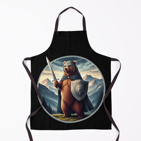 Item preview, MEDIEVAL BEAR - BLACK designed and sold by Marlon Oseguera.