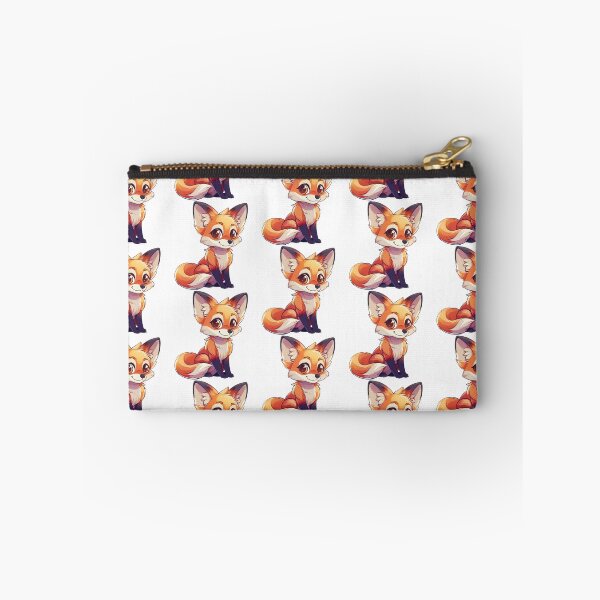 Item preview, American Red Fox Kawaii US Animal Inspired Art and Stickers designed and sold by CDC40.