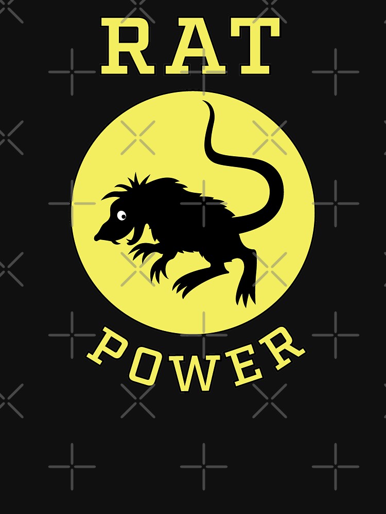 Thumbnail 7 of 7, Classic T-Shirt, RAT POWER designed and sold by Catinorbit.