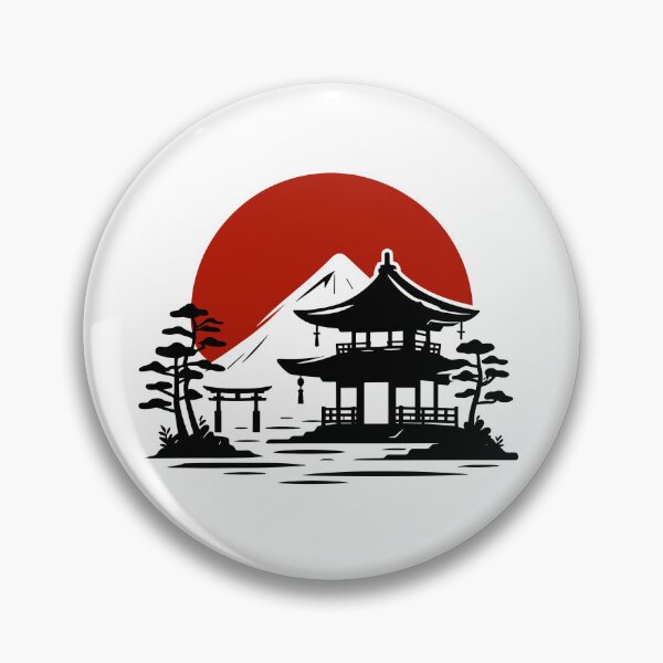 Item preview, Japan + Temple designed and sold by DesignsByKazu.