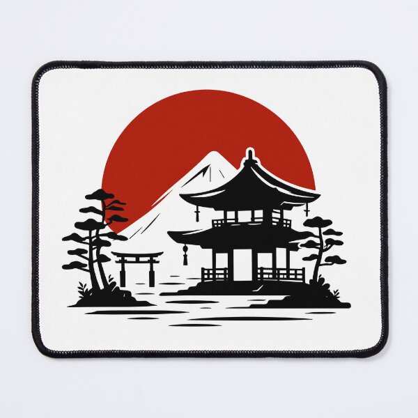 Item preview, Japan + Temple designed and sold by DesignsByKazu.