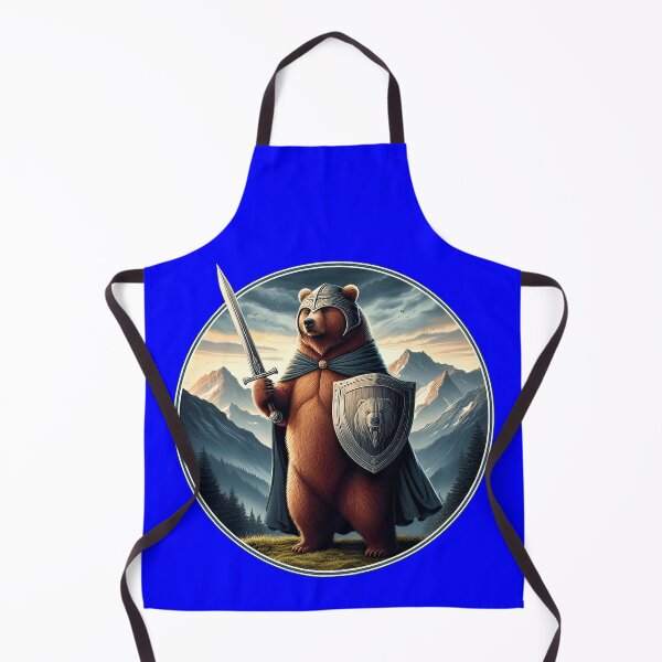 Item preview, MEDIEVAL BEAR - #0000FF designed and sold by Marlon Oseguera.