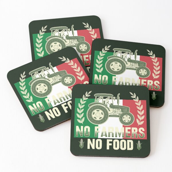 Item preview, No Farmers No Food, IT, Corn, Grain, Tractor, Italy, Roma designed and sold by Cerulean-Shop.