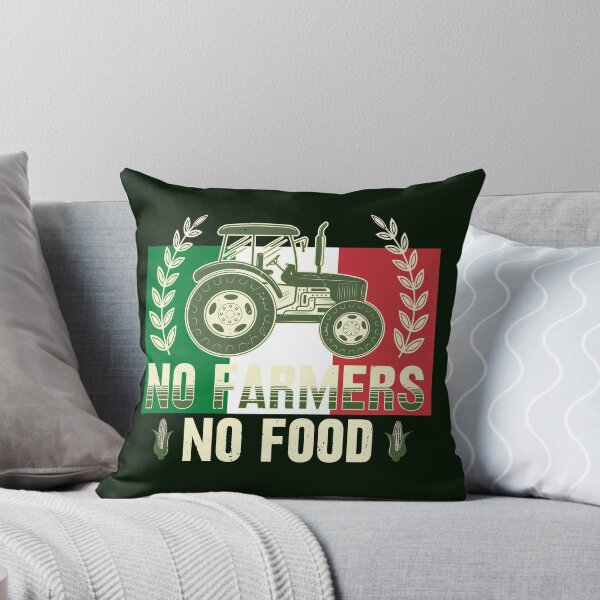Item preview, No Farmers No Food, IT, Corn, Grain, Tractor, Italy, Roma designed and sold by Cerulean-Shop.