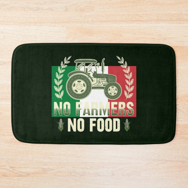 Item preview, No Farmers No Food, IT, Corn, Grain, Tractor, Italy, Roma designed and sold by Cerulean-Shop.