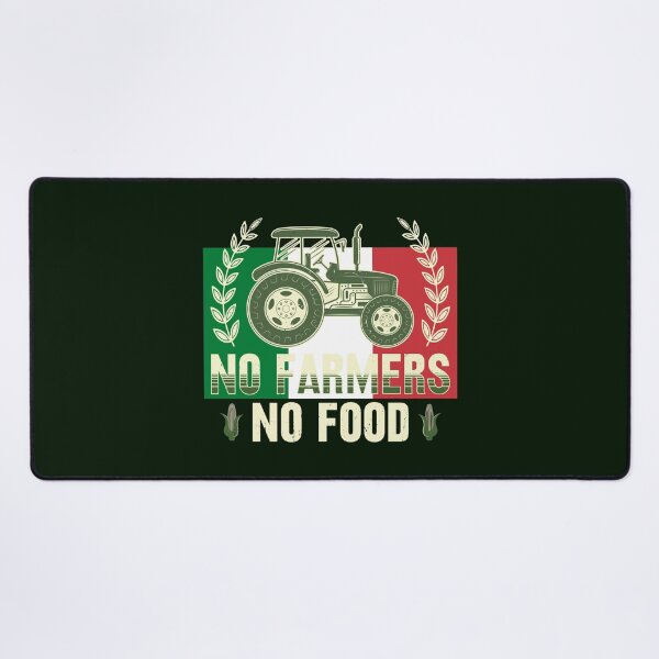 Item preview, No Farmers No Food, IT, Corn, Grain, Tractor, Italy, Roma designed and sold by Cerulean-Shop.