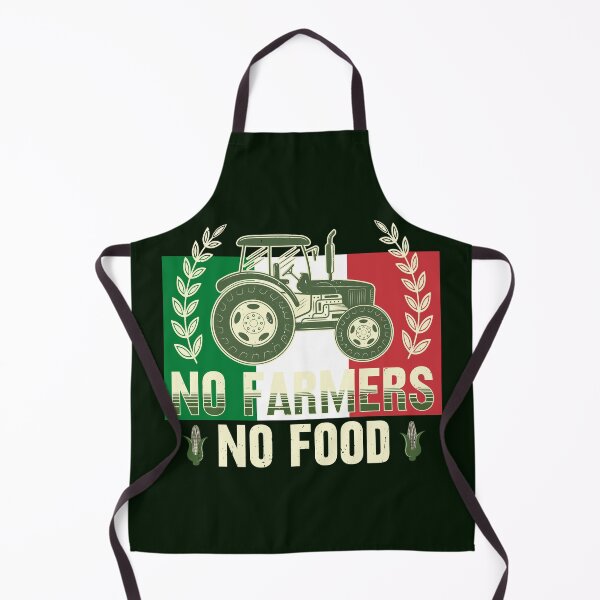 Item preview, No Farmers No Food, IT, Corn, Grain, Tractor, Italy, Roma designed and sold by Cerulean-Shop.