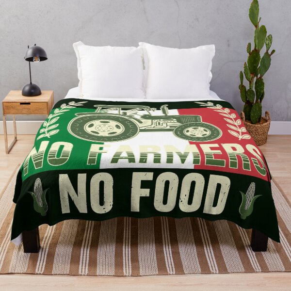 Item preview, No Farmers No Food, IT, Corn, Grain, Tractor, Italy, Roma designed and sold by Cerulean-Shop.