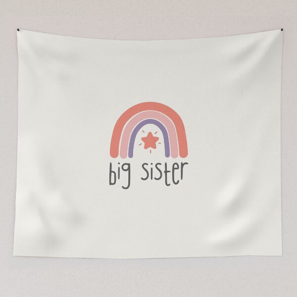 Item preview, Big Sister - Cute Rainbow - Gift For Your Big Sis designed and sold by patternjp.