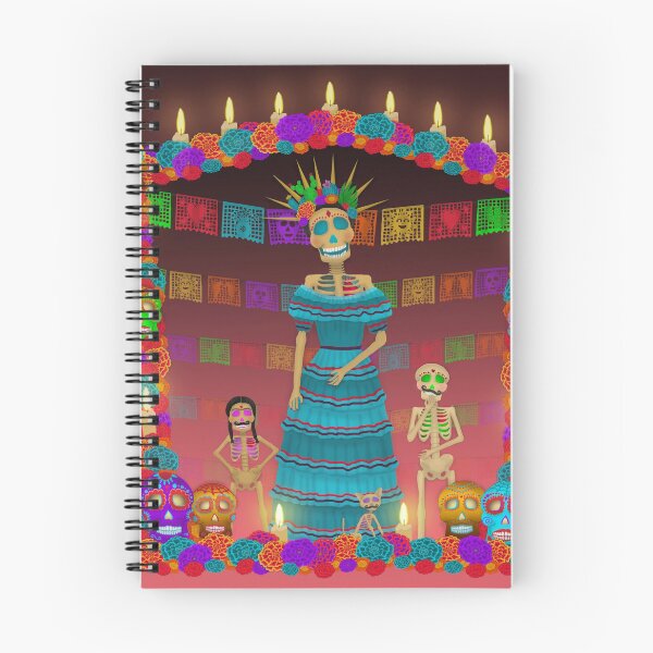 Item preview, Pink Ómbre Day of the Dead designed and sold by Cynthia De La Torre.