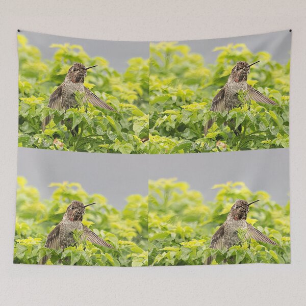 Item preview, Hummingbird In The Bush designed and sold by CarolM.