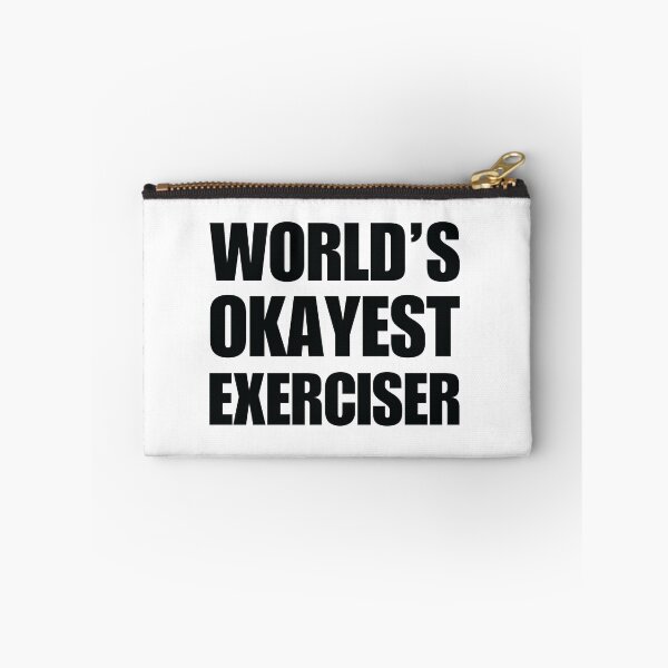 Item preview, Funny World's Okayest Exerciser Gifts For People Who Workout Coffee Mug designed and sold by irondiscipline.