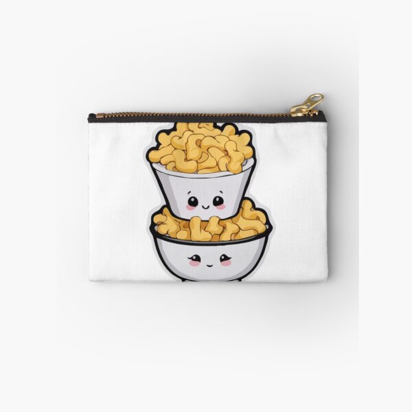 Item preview, a die-cut sticker of a kawaii bowl of Mac and cheese. designed and sold by Mygifts93.