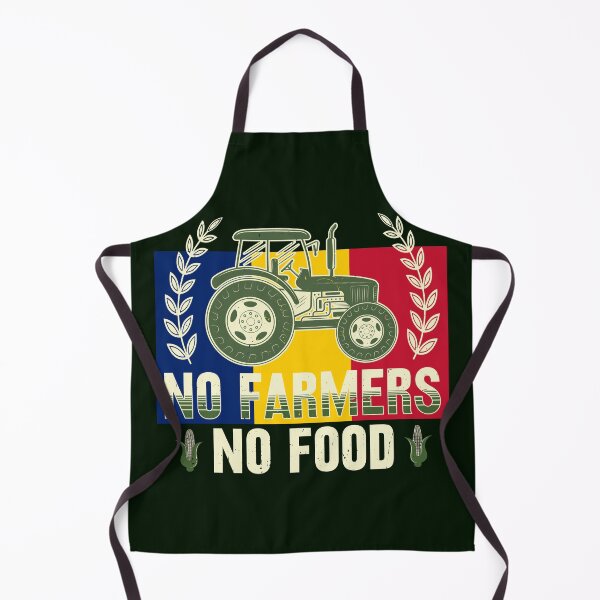 Item preview, No Farmers No Food, RO, Bucharest, Romania, Corn, Grain, Tractor designed and sold by Cerulean-Shop.