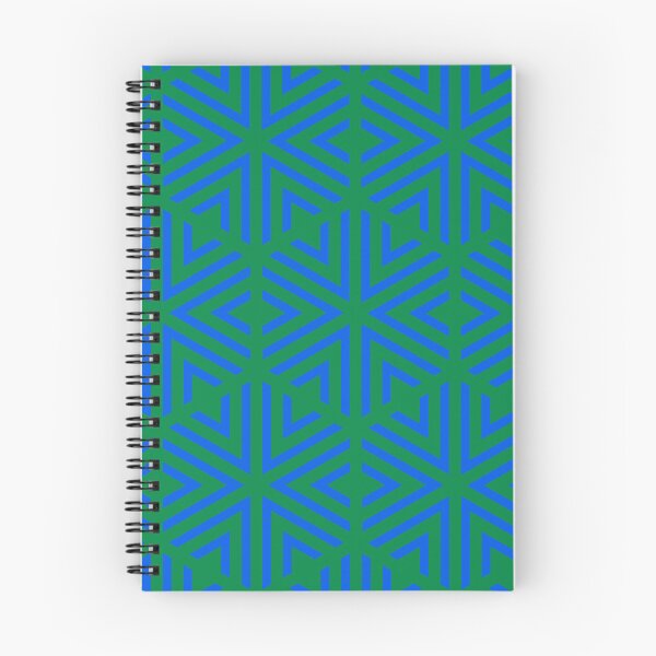 Item preview, Green & Blue Grouped Arrows & Triangle Snowflake Limitless Seams designed and sold by Alchemy-A-La-G.