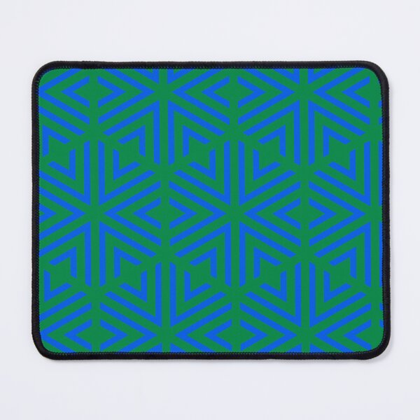 Item preview, Green & Blue Grouped Arrows & Triangle Snowflake Limitless Seams designed and sold by Alchemy-A-La-G.