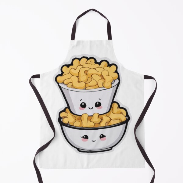 Item preview, a die-cut sticker of a kawaii bowl of Mac and cheese. designed and sold by Mygifts93.