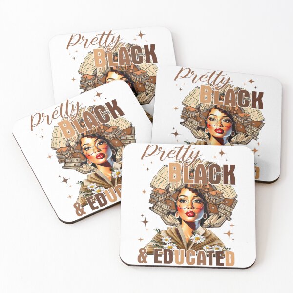 Item preview, Pretty and Educated Black Women Teacher Black History Month designed and sold by Tigerr3g.