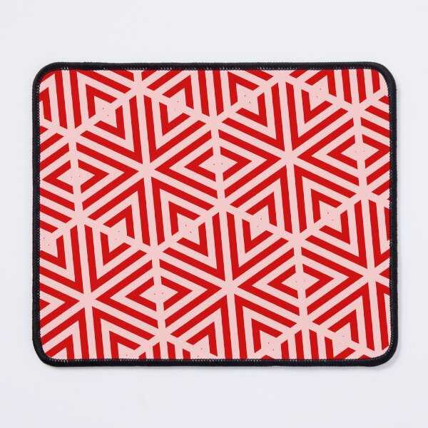 Item preview, Red & Pink Grouped Arrows & Triangle Snowflake Limitless Seams designed and sold by Alchemy-A-La-G.